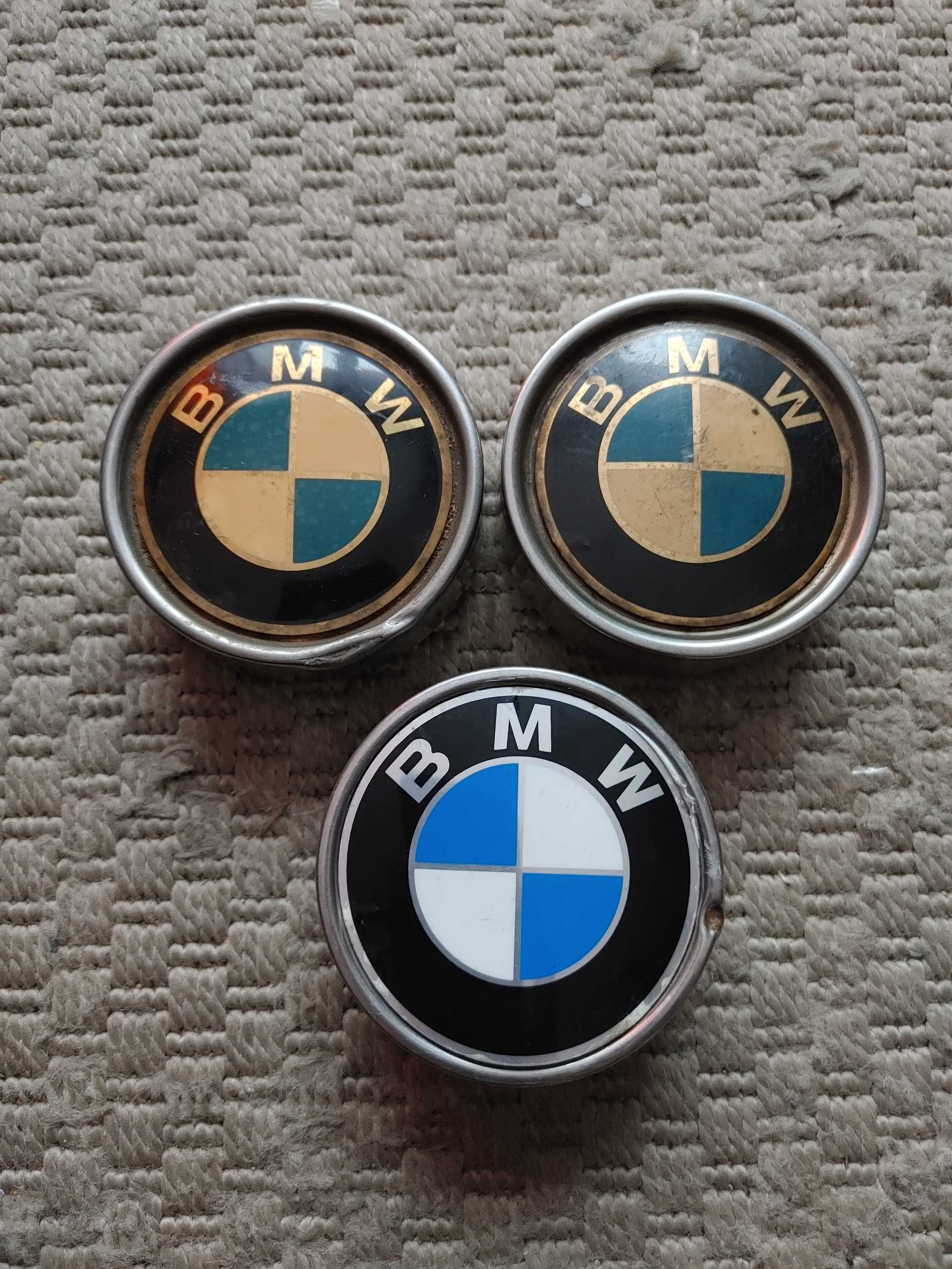 Dekielki zaslepki alufelgi felgi BMW 79mm x 70mm oryginal cena za 3szt