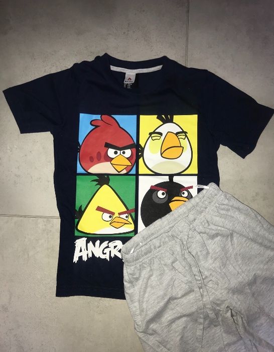 H&M piżamka dla chłopca Angry Birds 110/116 4-6 lat