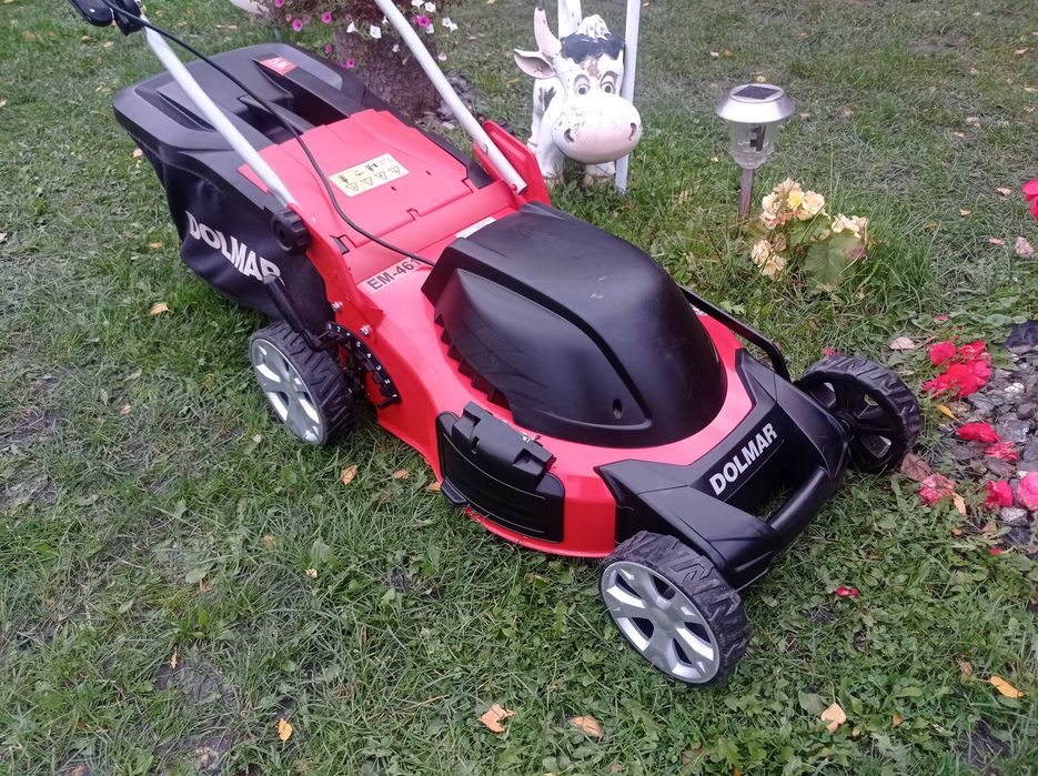 Kosiarka Elektryczna DOLMAR 1800W z Koszem ABS - Ładny Stan / Zadbane