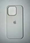 iPhone 16 PRO Silikonowy Biały Case +GRATIS! Clear Case do iP 16 Pro