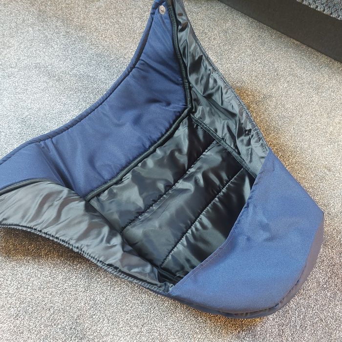 Osłona pokrowiec przykrycie do spacerówki Bebetto Luca granatowa