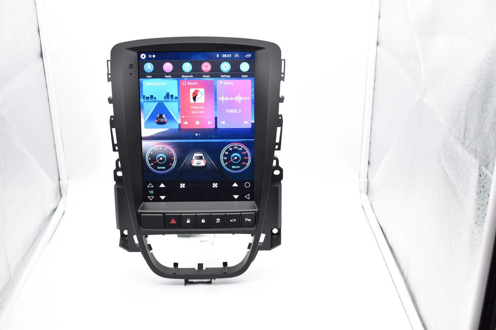 Rádio Android Opel Astra J . Ecrã Estilo Tesla Carplay + oferta câmara