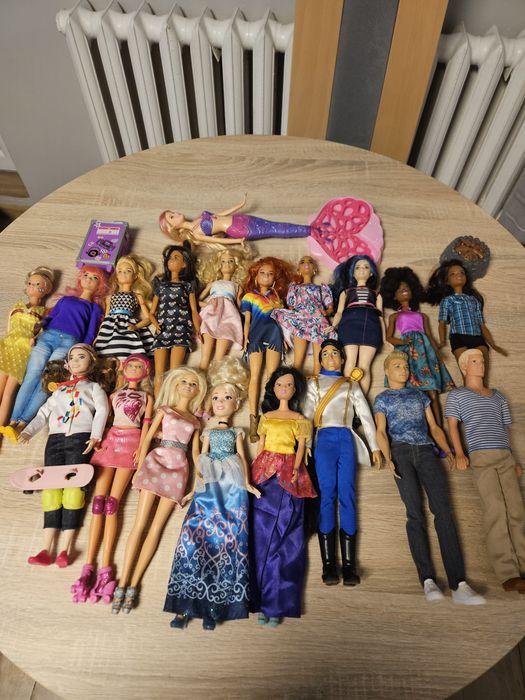 Duży zestaw lalek Barbie. Polecam!