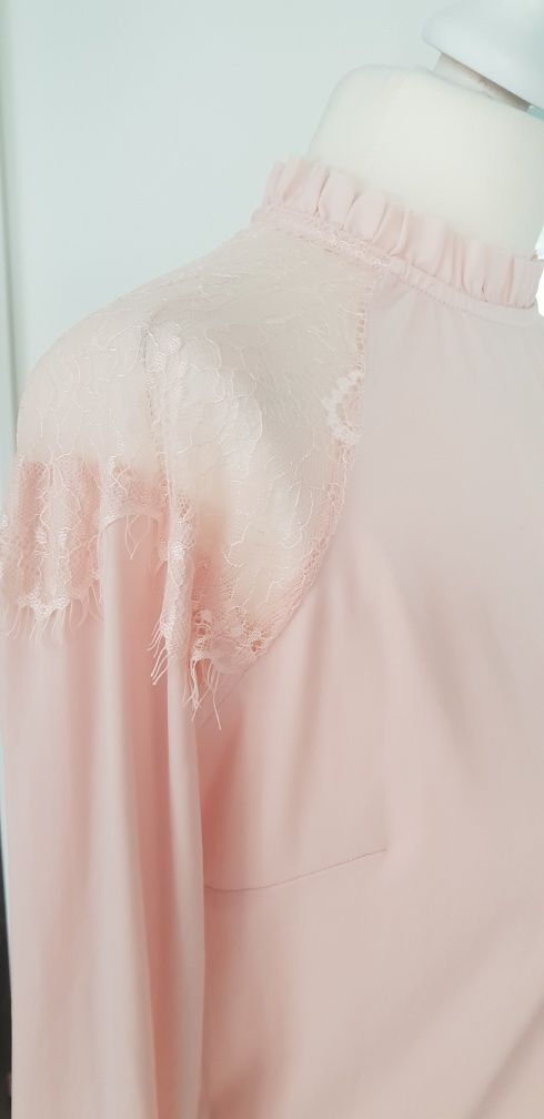 Bluzka nowa kolor puderek XS