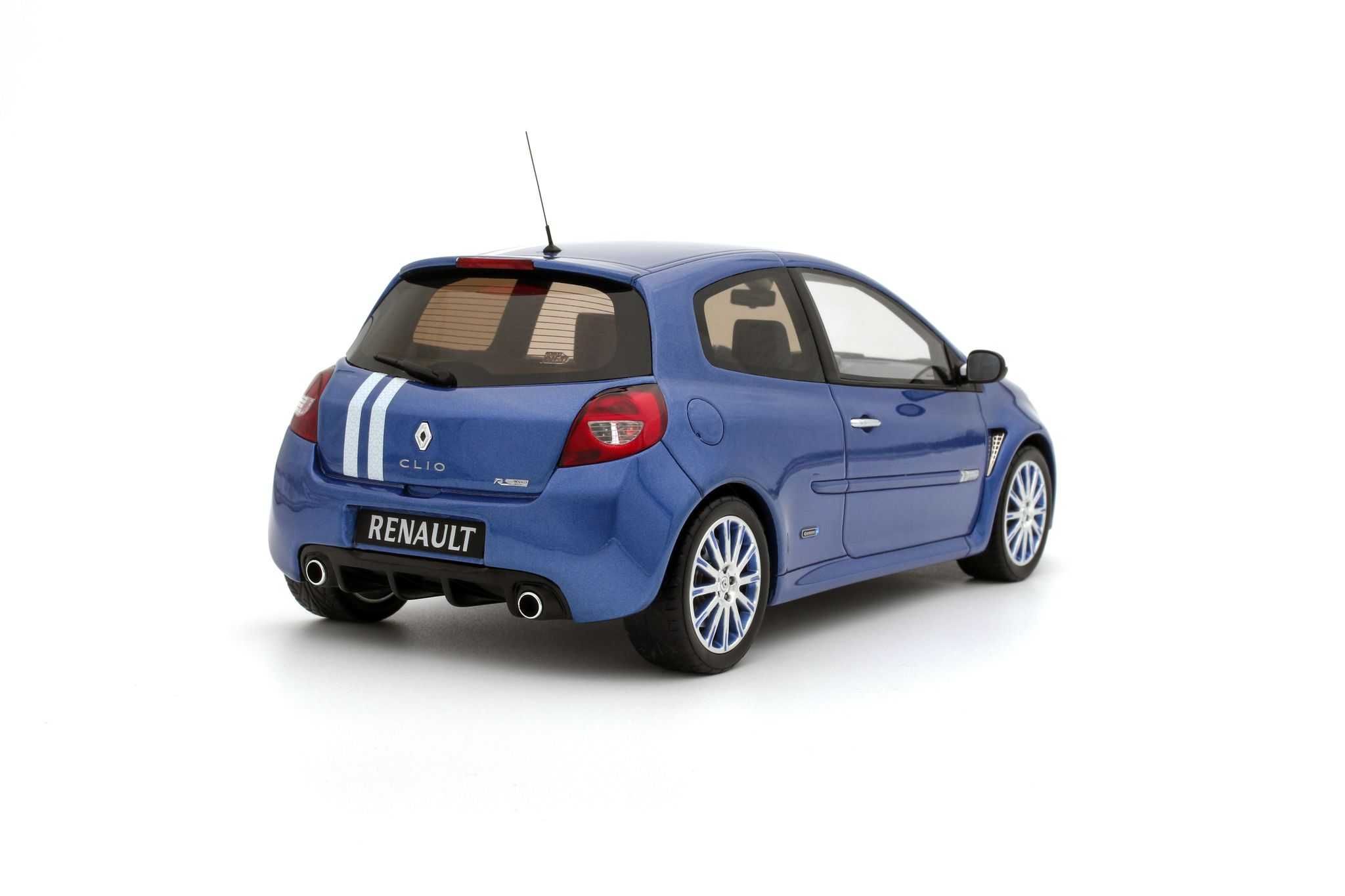 Model 1:18 Otto Renault Clio 3 RS Gordini 2012 blue metallic