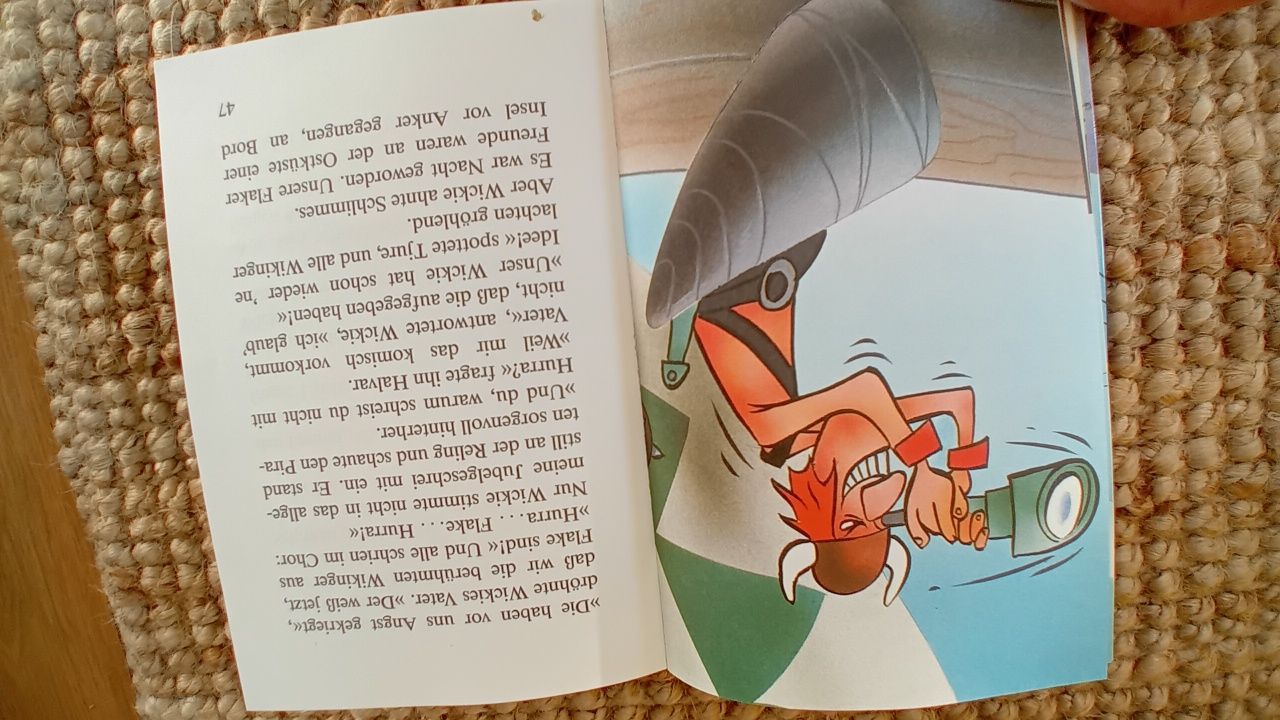 Wickie książka bajka po niemiecku Fischer