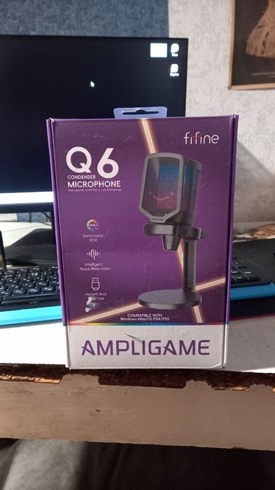 Мікрофон FIFINE Q6 Black