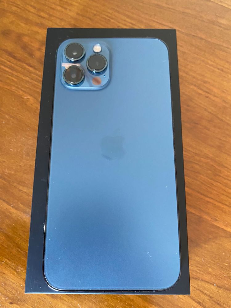 Iphone 12 Pro Max 128GB - Pacific Blue (Como novo)