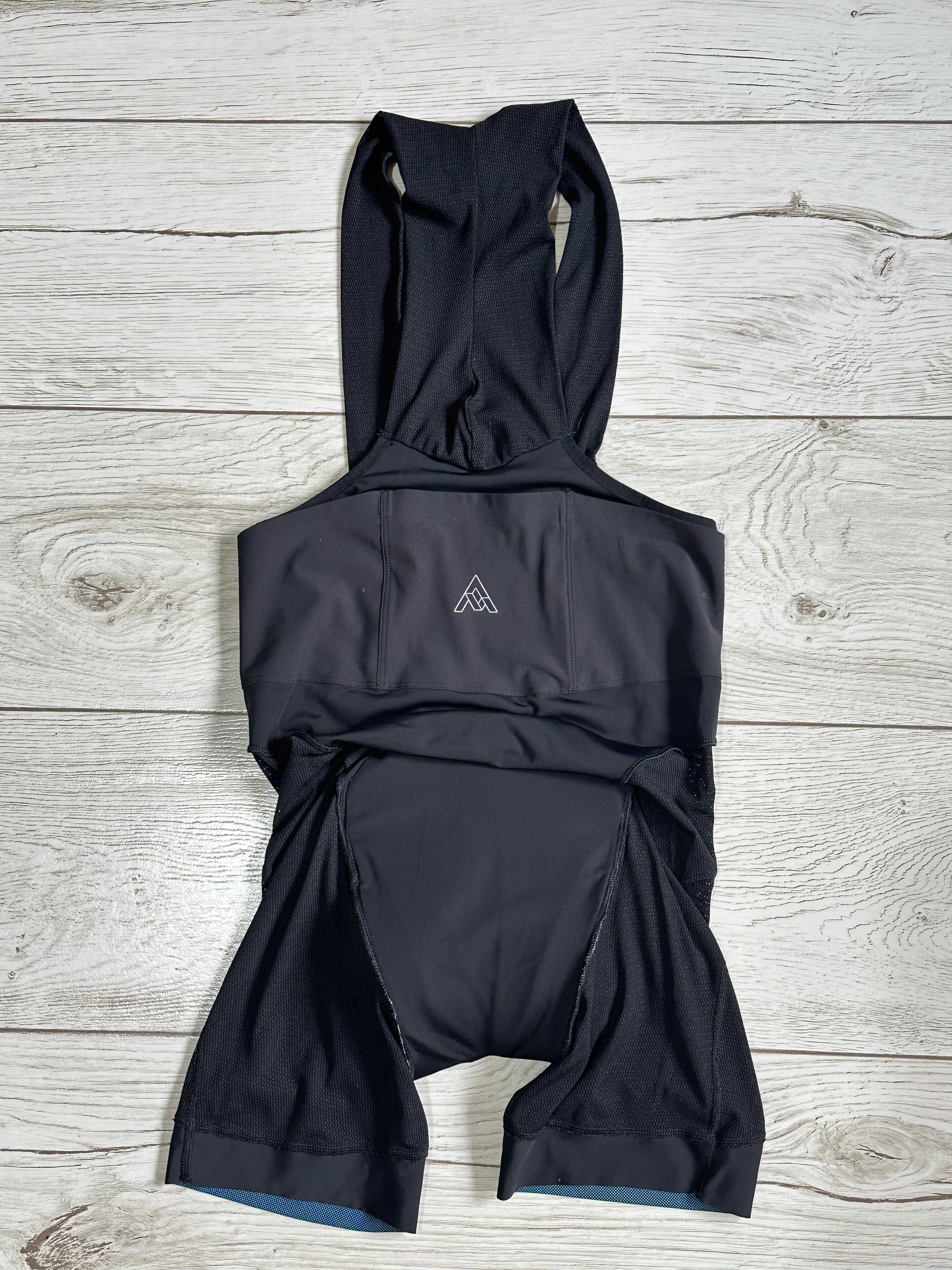 7MESH BIB SHORT męskie spodenki rowerowe z wkładką z szelkami rower L