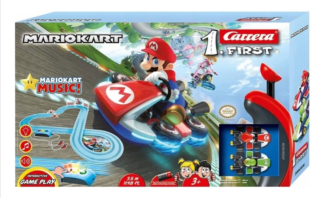 Carrera First Nintendo Mario Kart Tor 3,5m