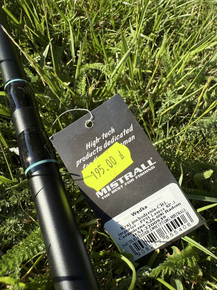 Wędka Mistrall Nautilio feeder 3,90m do 120g