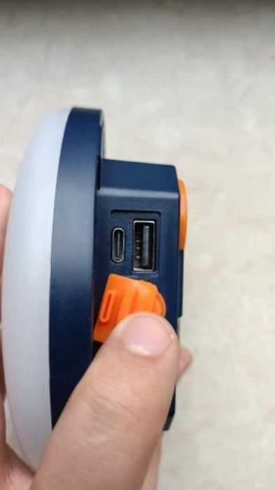 Лампа/Фонарь-павербанк/ліхтар аккумуляторний на 6-8 г/ч 18 Вт