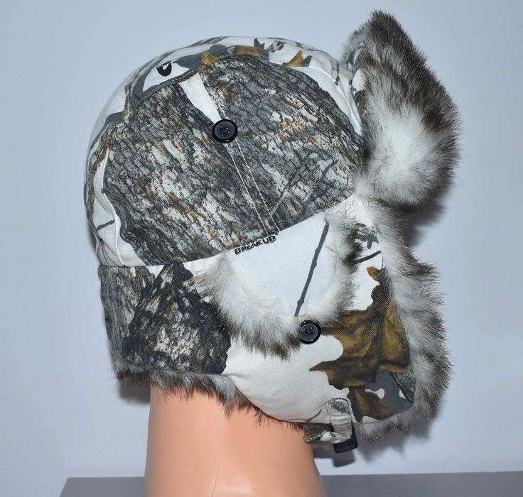 Harkila Grizzly Hunting Zimowa Czapka Uszatka Kamuflaż XXL