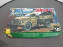 Model samochodu Lublin 51 Military Wheels skala 1/72
