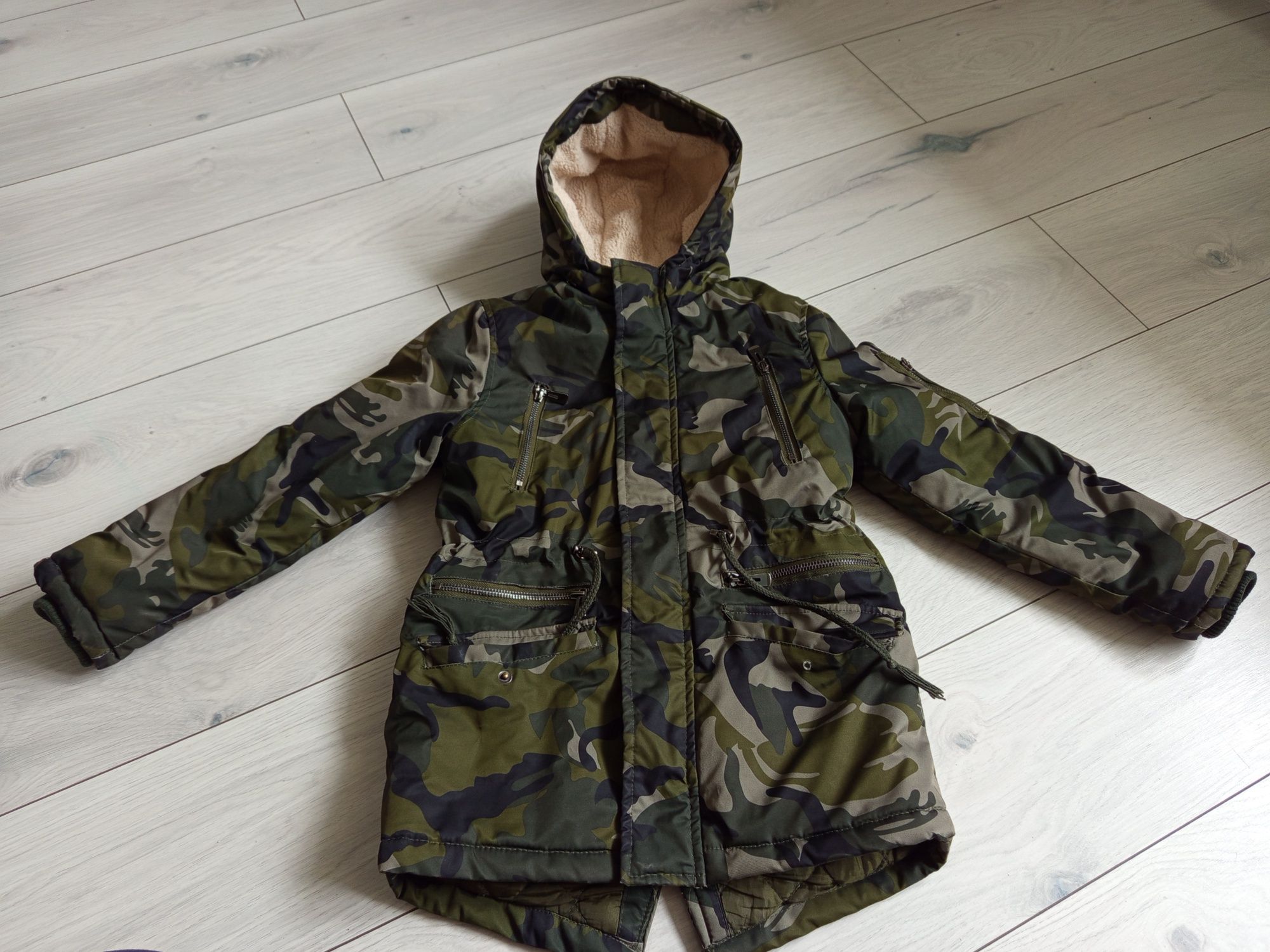 Kurtka, parka, moro