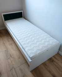 Łóżko jednoosobowe z materacem 80x200 cm