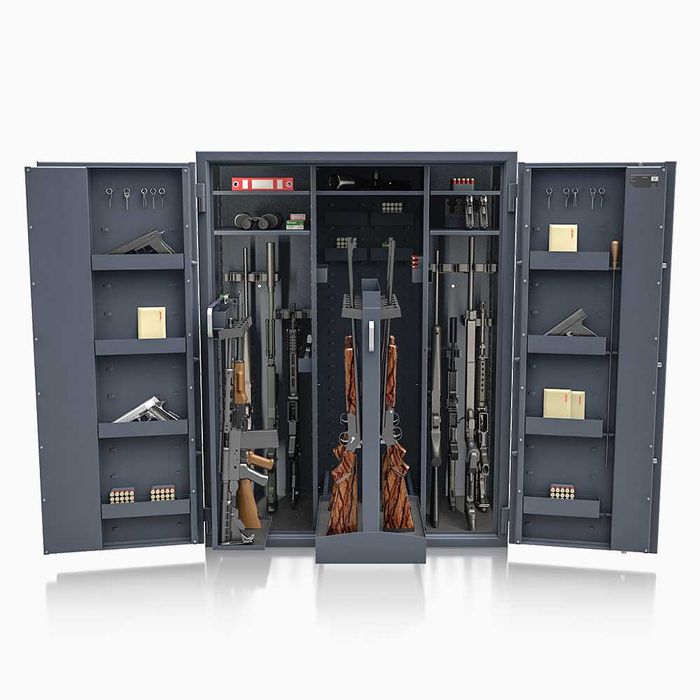 Szafa na broń Siegen Super Kombi 534.1 klasa s1 KL łącznie 36szt broni