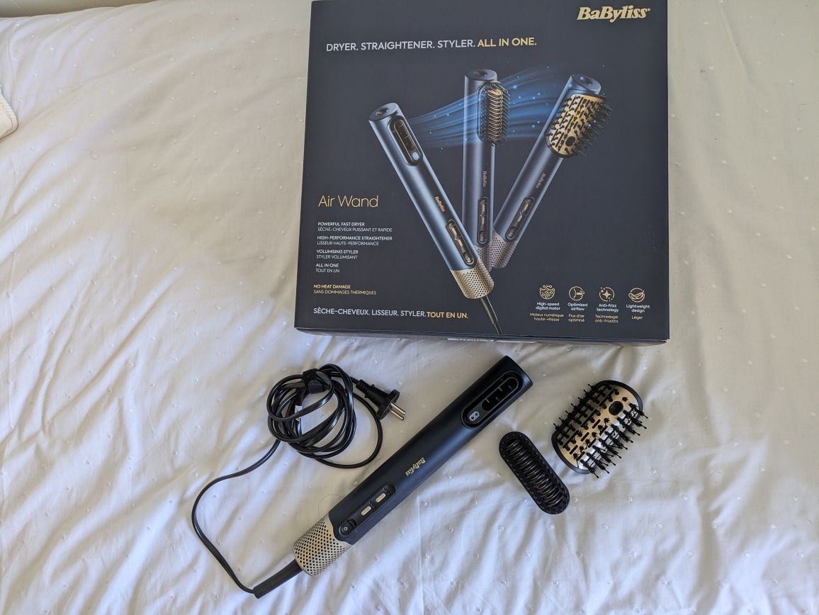 Babyliss air wand com 3 anos de garantia