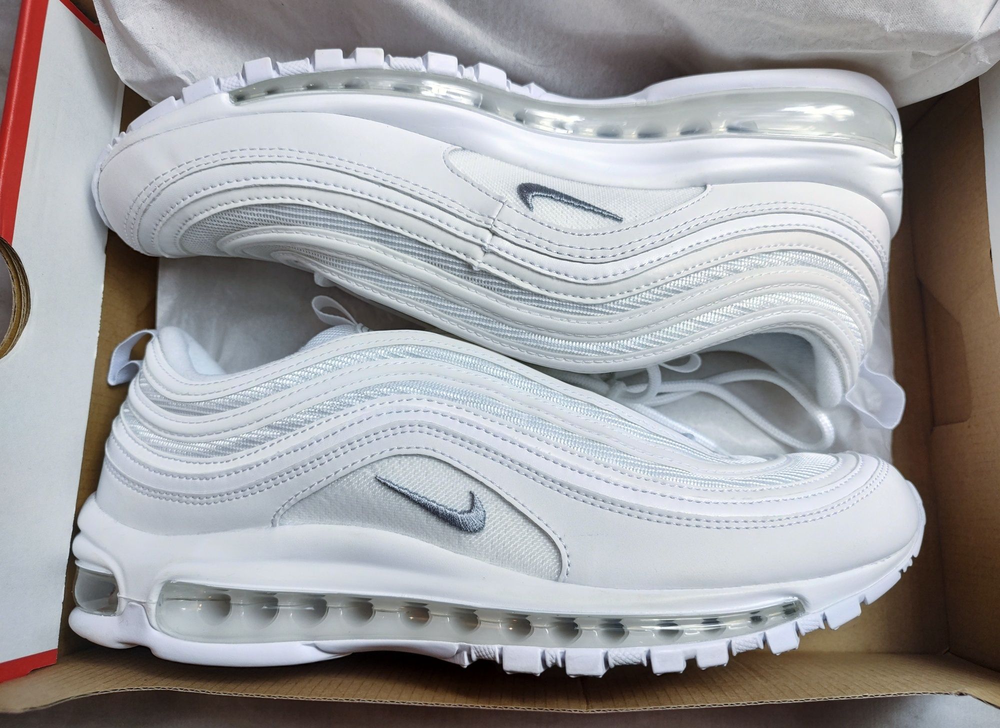 Nike Air Max 97__buty męskie (44 / 28cm) białe lato adidasy