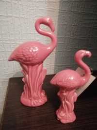 2 статуэтки фарфор фламинго
