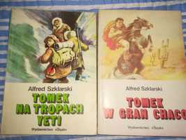 Zestaw książek Tomek w Gran Chaco na tropach Yeti Szklarski