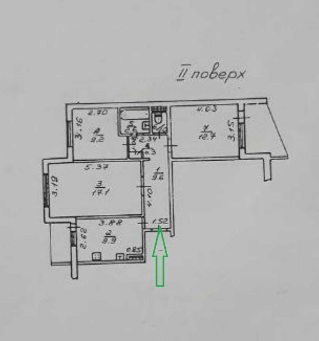 3х комн Таирово Срочная продажа 2 этаж