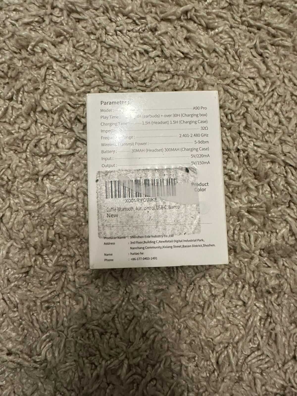 Btootos A90 Wireless Earbud