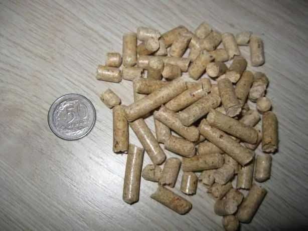 Pellet pelet opałowy 6mm, jasny, wysokokaloryczny, certyfikat A1.