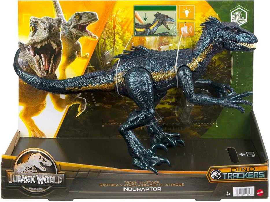 Динозавр Індораптор Jurassic World Indoraptor Track N Attack HKY12