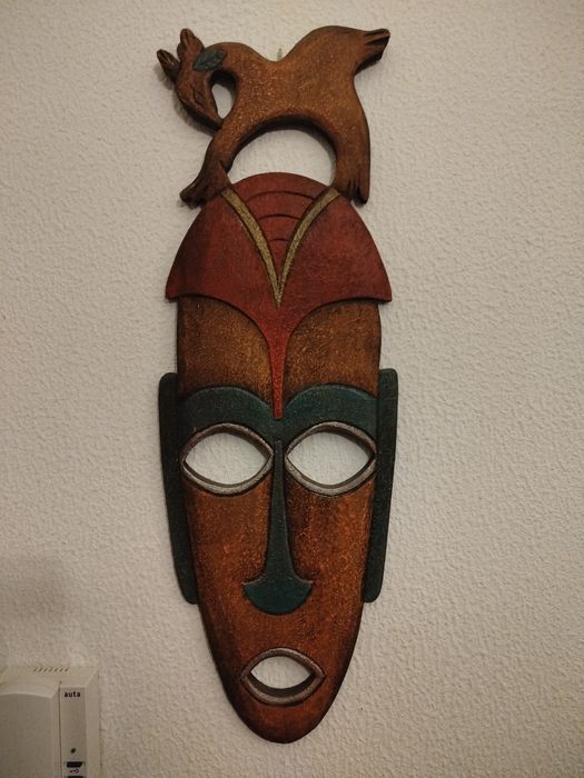 Estatueta Máscara Africana