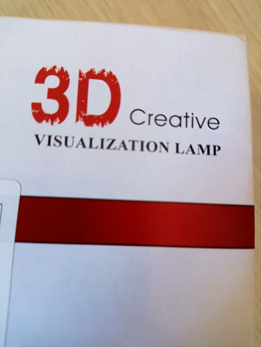 Candeeiro 3D para escrever