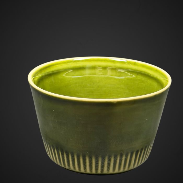 Miseczka cukiernica Porcelit Pruszków Emka Zielona B5/112416