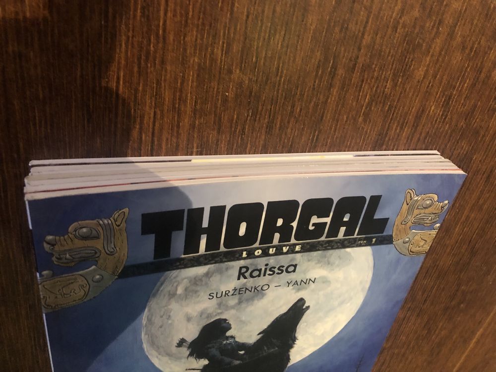 Komiks Thorgal Louve 7 albumów komplet