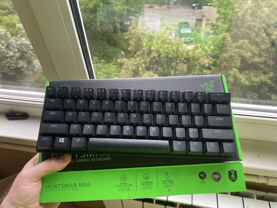 Геймерська механічна клавіатура Razer Huntsman mini Red Switch ENG