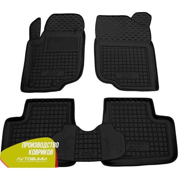 коврики в салон Peugeot 207/208/301/308/508/408/307/605/5008/108/