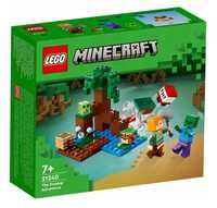 LEGO MINECRAFT 21240 Przygoda na mokradłach