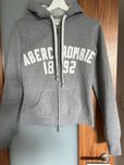 Szara bluza z kapturem Abercrombi &Fitch w rozmiarze L
