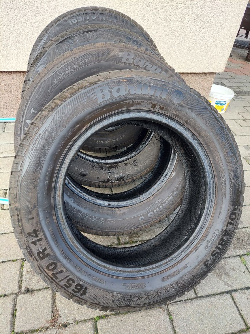 Opony zimowe Barum 165/70R14 4 sztuki