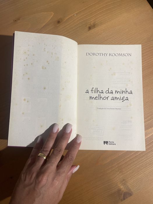 Livro “A filha da minha melhor amiga” de Dorothy Koomson