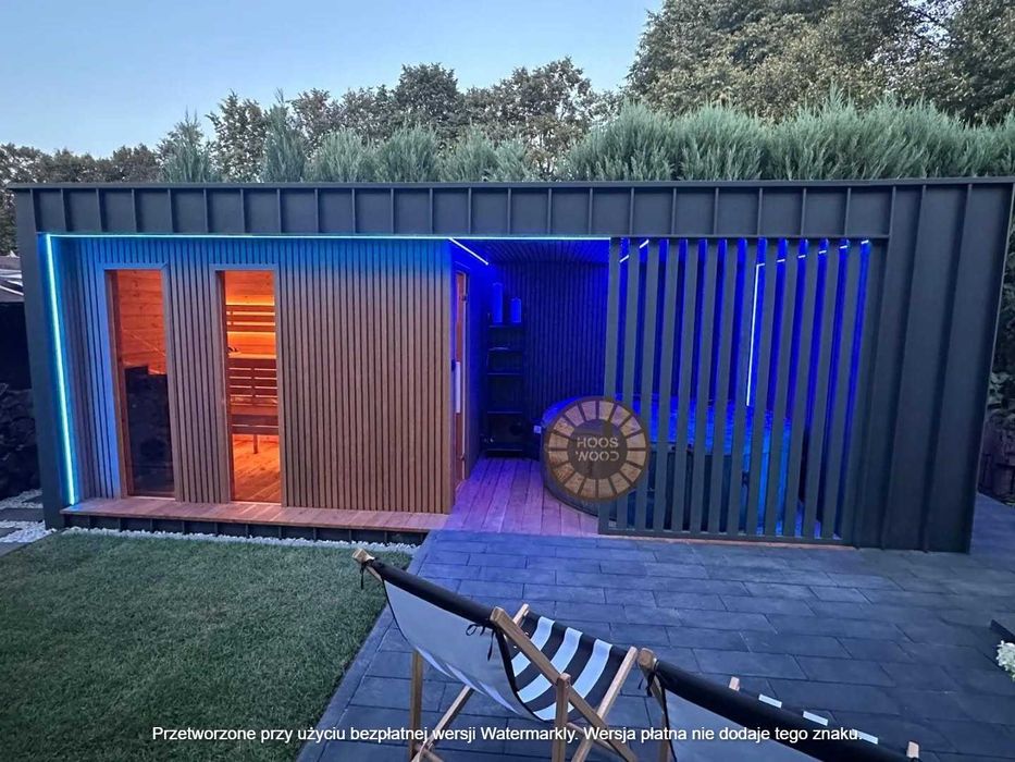 zestaw SPA/sauna/jacuzzi/balia