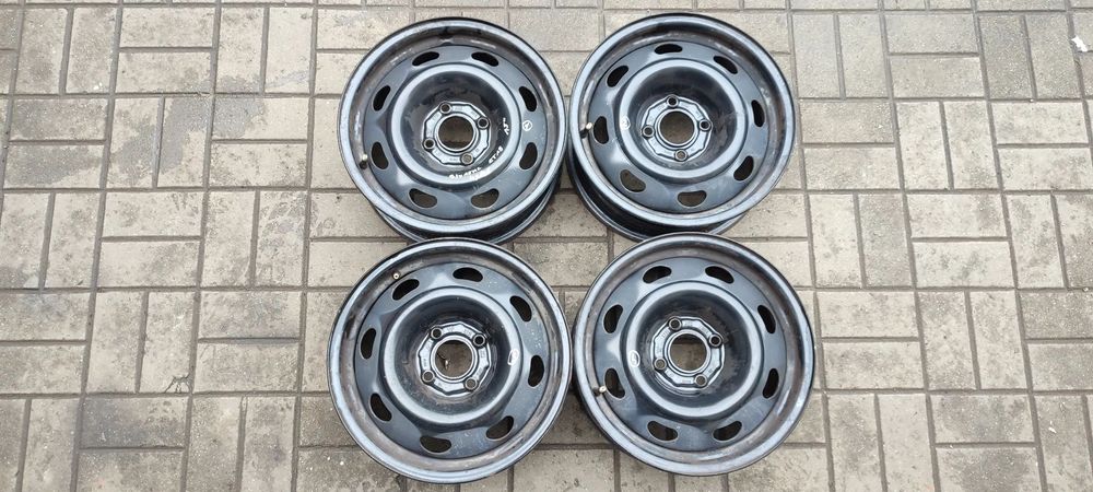 FELGI STALOWE 4x108 6Jx15 CALI ET18 CITROEN PEUGEOT KOMPLET 4 SZTUKI