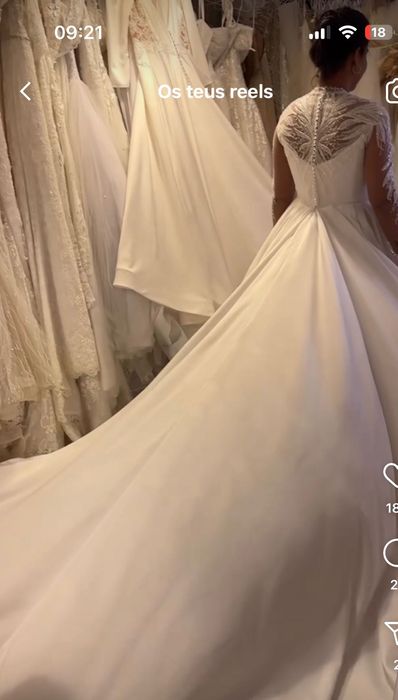 Vestido de noiva perfeito!