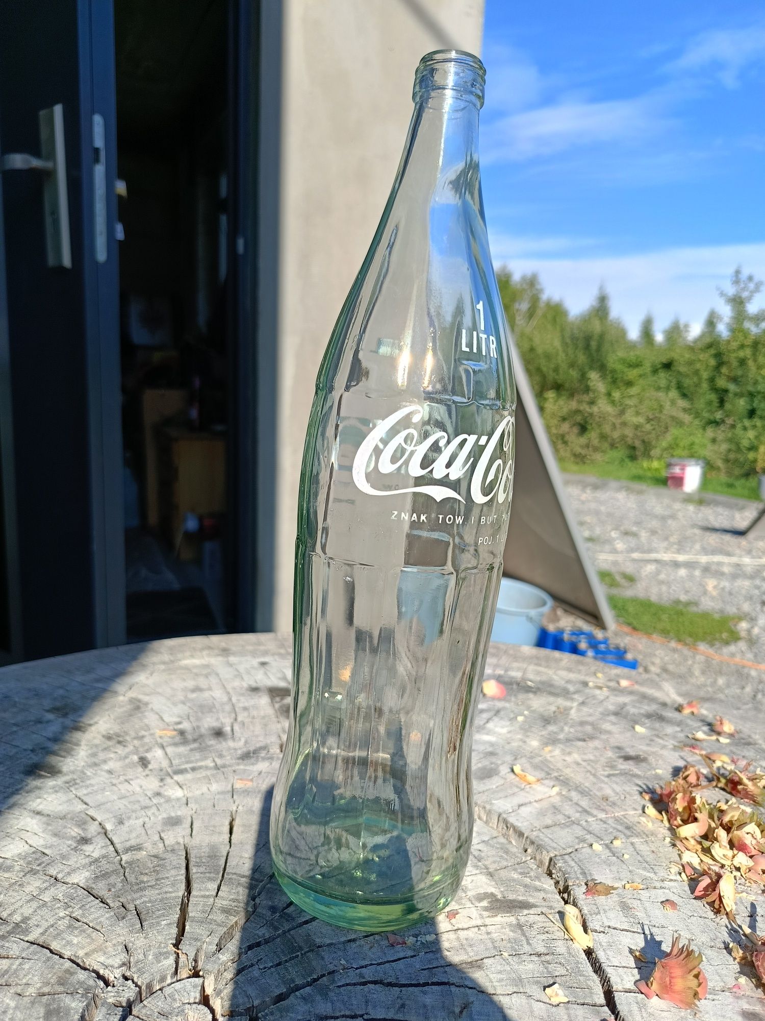 Butelka coca cola 1 litr Polska 1982r