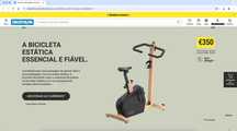 Bicicleta Estática - Domyos Woodbike