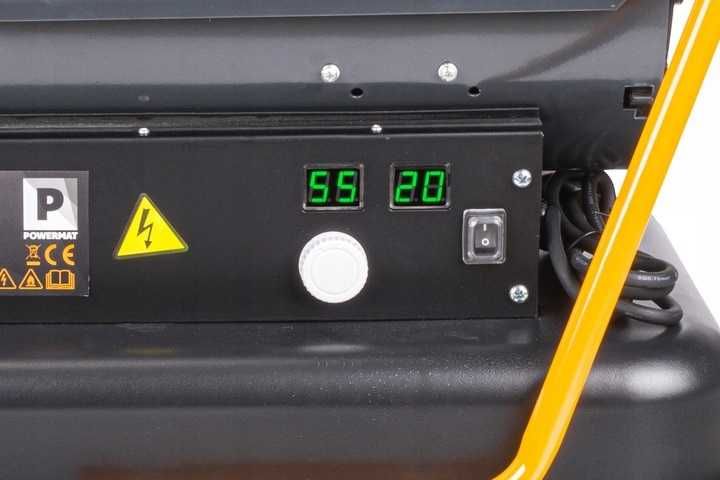 Nagrzewnica Olejowa 30 KW z Kominem Spalinowa Dmuchawa + TERMOSTAT LCD