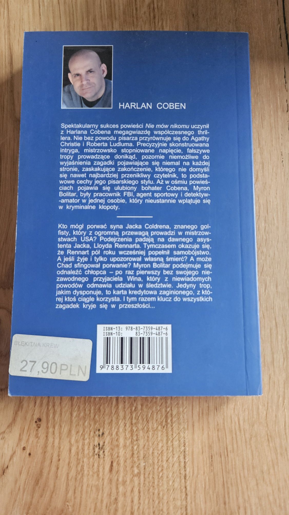 Harlan Coben Błękitna krew