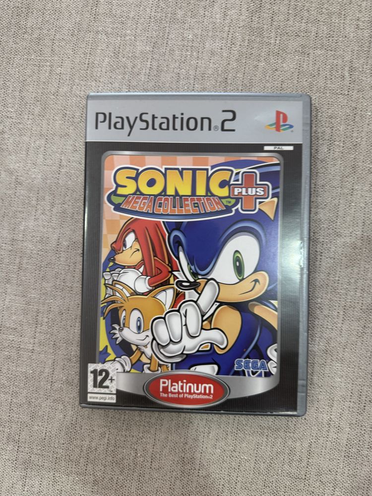 PS2 sonic mega collection plus