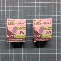 Żarówka LED MR11 3W 12VDC 270 lm 3000K