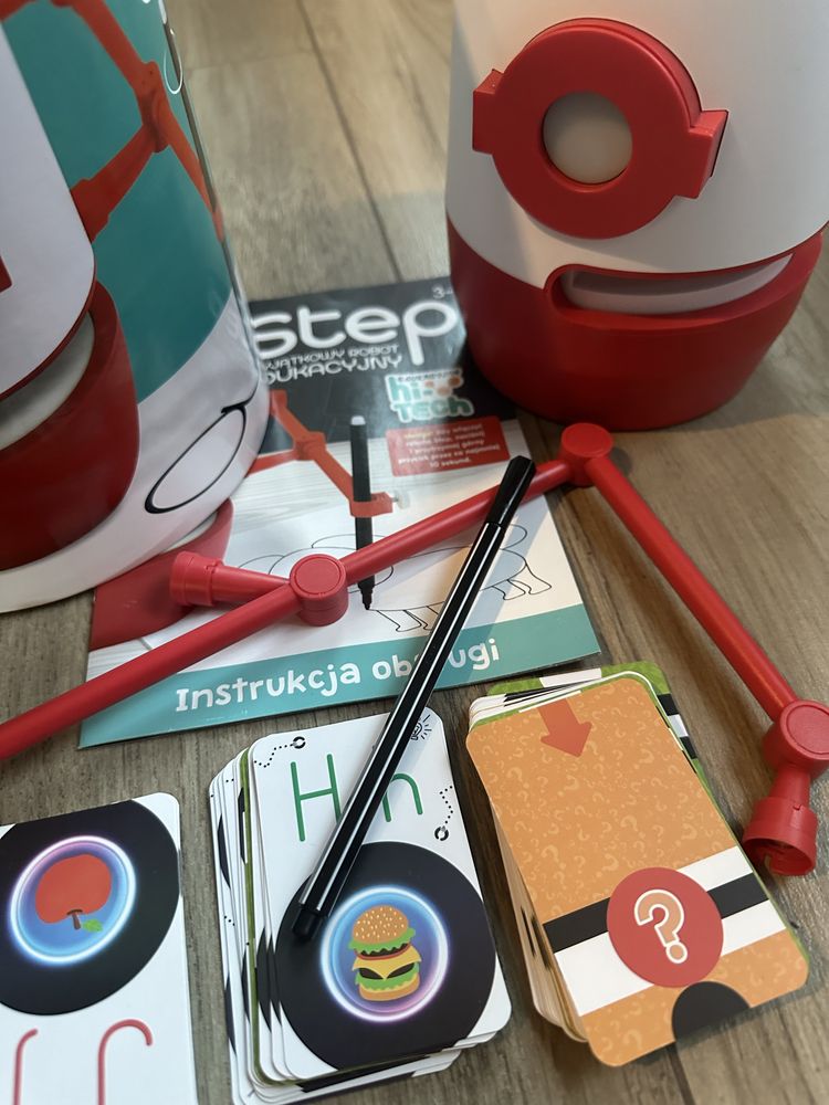 Zestaw robot edukacyjny Step nauka pisania rysowania