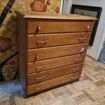 komoda z szufladami ladna foremna praktyczna do shabby chic decoupage
